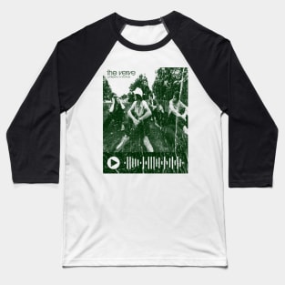 The Verve // Washed Art Design Baseball T-Shirt